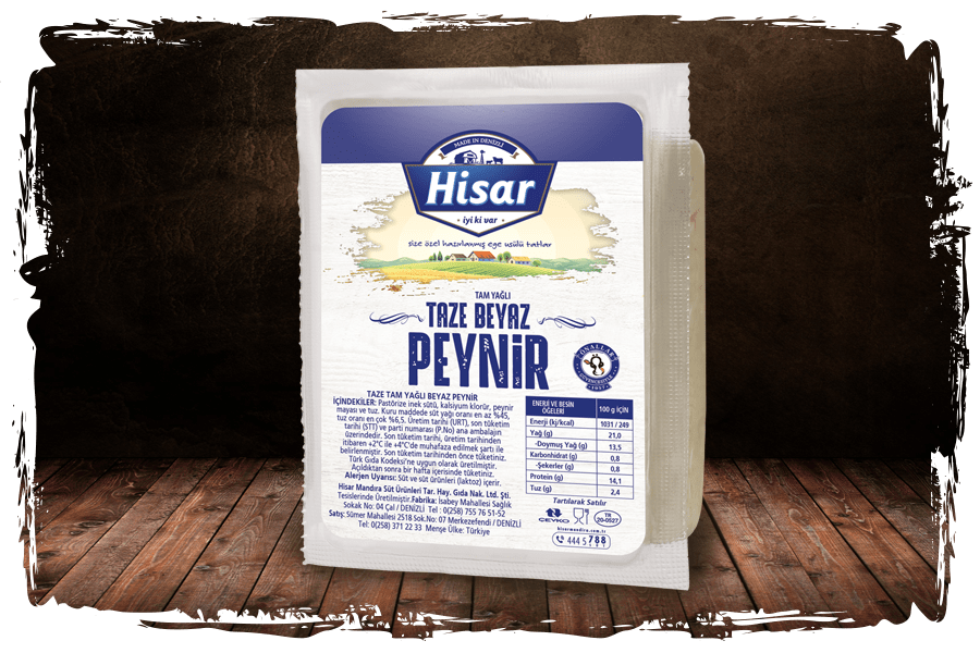 Tam Yağlı Taze Beyaz Peynir
