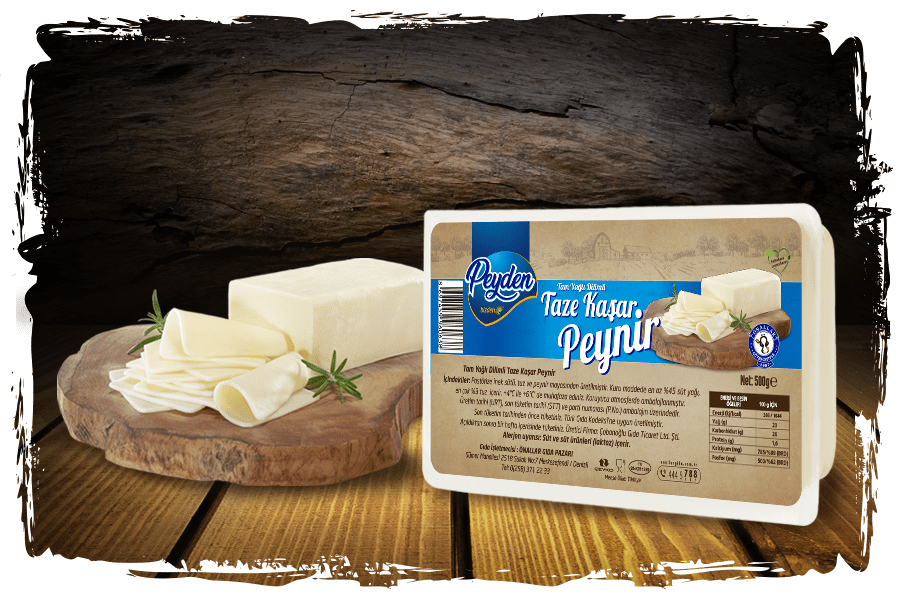 Kaşar Peyniri / Dilimli / 500gr